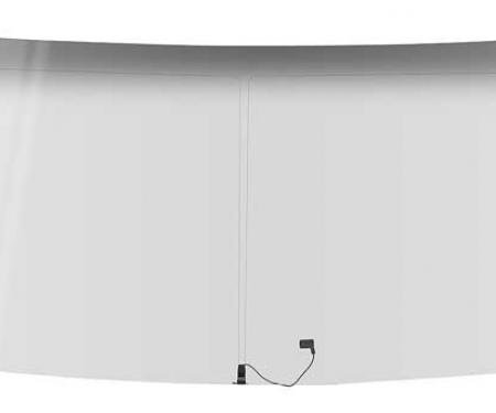 OER 1970-74 Chevy II / Nova 2 Door Windshield With Antenna - Smoke Gray Tinted NR690Y