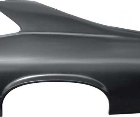 OER 1970-1972 Nova, Ventura, Complete Rear Quarter Panel, 2 Door, with Sail Panel, LH Driver Side 8756531