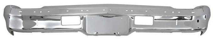 1974 Nova Front Bumper with Bumper Strip Holes, Chrome