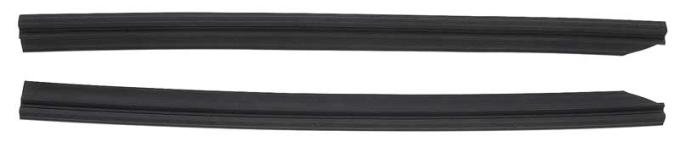 OER 1962-65 Chevy II, Nova, Quarter Window Vertical Weatherstrip, with Steel Support, Pair K446