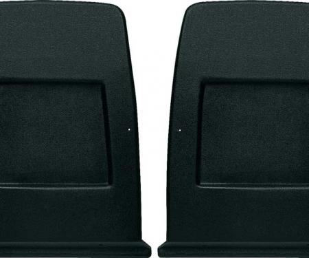 OER 1973-78 Camaro, Firebird, 1973-79 Nova, Bucket Seat Back Panels, Black, Pair 1653515