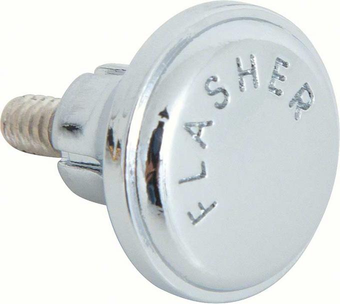 OER 1967-70 Chrome Hazard Switch Knob 398165