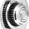 1968-82 Chevrolet, Chrome Rally Wheel Derby & Cap, Short Style, w/o Wording, Each