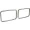 OER 1973-1974 Chevy Nova, Park Lamp Bezels, RH & LH, Pair 3275581