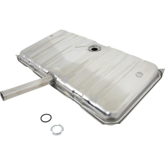 OER 1971-1972 Chevrolet Nova, Pontiac Ventura, Fuel Tank, without EEC, Stainless Steel, 18 Gallon Capacity FT2008C