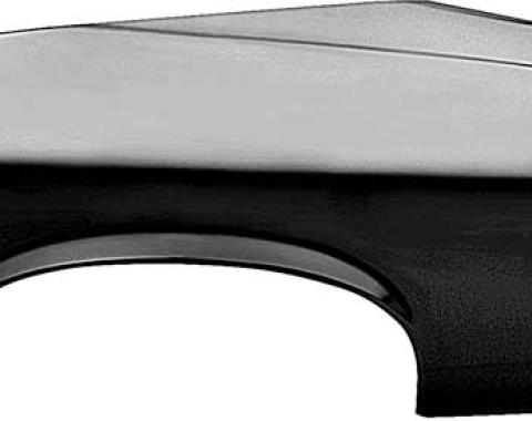 OER 1973-74 Nova, Ventura, Apollo, Omega, Rear Quarter Panel Skin, 2 Door, LH Driver Side 1668053