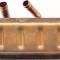 OER 1967-68 Firebird, 1968 Camaro,1968 Chevy II Nova, Heater Core Assembly, 6 Cyl., Small Block, without AC, Copper/Brass 3013319