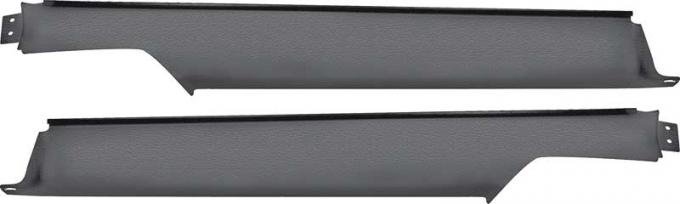 1975-79 Nova, Omega, Skylark, Ventura, Phoenix, Rear Quarter Window Lower Interior Moldings, RH & LH, Pair