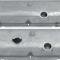 OER 1965-91 Chevrolet, Raw Valve Covers, Baffled, Big Block, 396ci, 427ci, 454ci, with Booster Notch, with Oil Drippers, Paintable VC1216