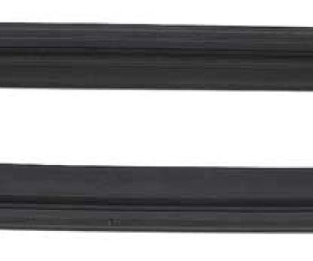 OER 1962-65 Chevy II, Nova, Quarter Window Vertical Weatherstrip, with Steel Support, Pair K446