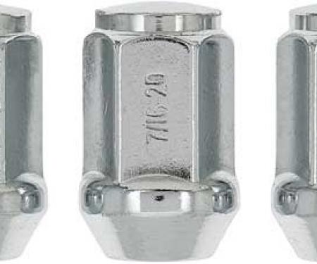 OER 7/16" X 20 Acorn Lug Nut Set, 5 Pieces, Chrome 716201