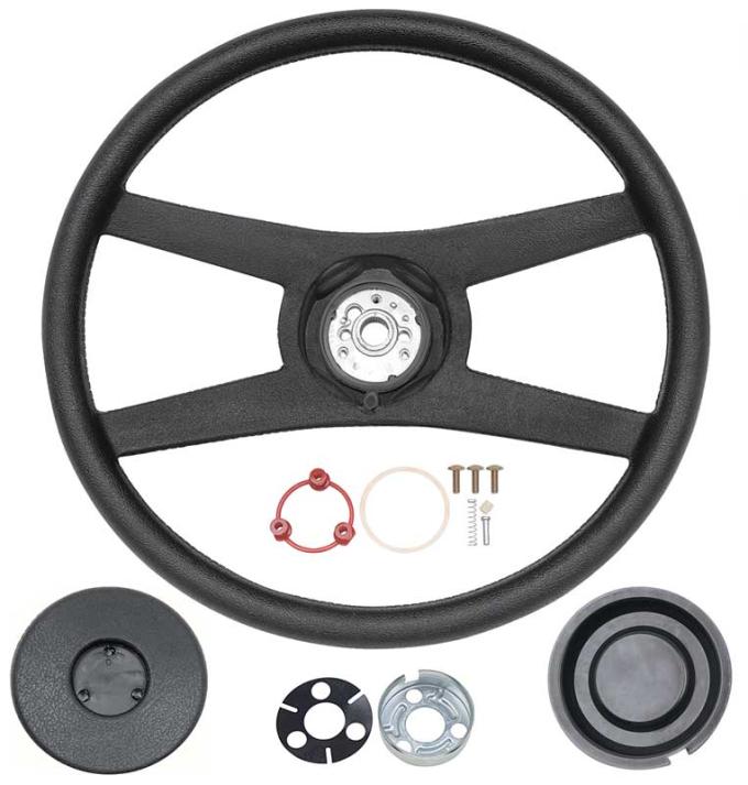 1971-81 Chevrolet, GMC, Sport Steering Wheel Kit, 4 Spoke OEM Style