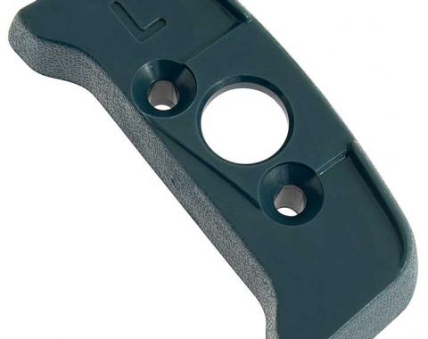 OER 1974-92 Seat Belt Shoulder Belt Guide Escutcheon - LH - Dark Blue 20552354