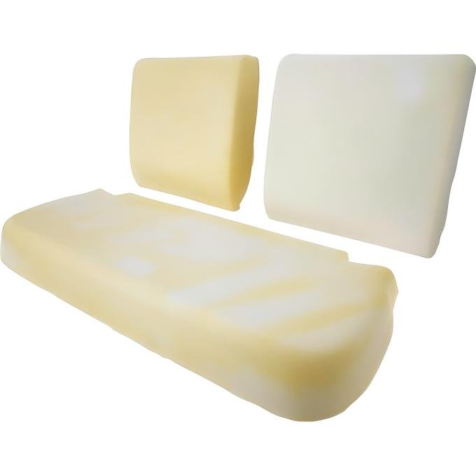 1968-70 Chevelle, Nova, Bench Seat Foam, Back & Bottom, Made in the USA