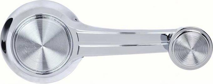 OER 1965-66 Window Crank Handle With Chrome Convex Knob 4468651