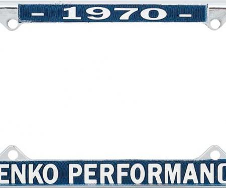 OER 1970 Yenko Performance License Frame YF1970