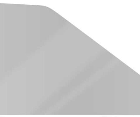 OER 1962-65 Chevy II / Nova 2 Door Hardtop Quarter Window Smoke Gray Tinted - LH Or RH NR704Y