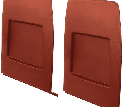 OER 1971-78 Camaro, Firebird, 1973-79 Nova, X-Body, 1971-80 H-Body, Bucket Seat Back Panels, Pair, Red K7102