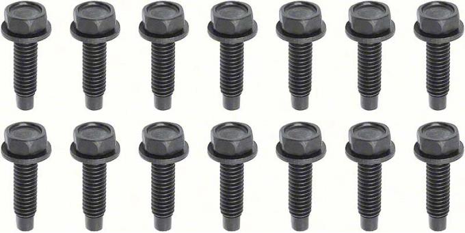 OER 1968-81 Camaro / Firebird, 1968-72 Nova 14 Piece Upper Door Hinge Bolt Set K195