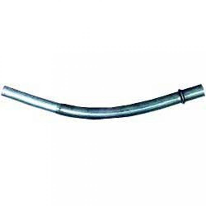 OER 1965-79 Buick, Chevrolet, GMC, Pontiac, Curved Oil Pan Dip Stick Tube, Upper, Small Block, 6-1/2" from Shoulder To Top Of Tube 3876870