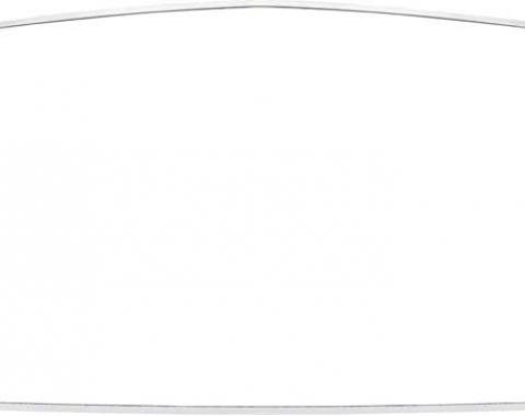 OER 1962-67 Chevy II Nova, Front Windshield Molding Set, 2 Door, Hardtop, Convertible, 4 Piece Set 14384