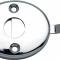 1969-72 GM, Chrome Headrest Lock, for Strato Bucket Seat, Each