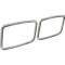 OER 1973-1974 Chevy Nova, Park Lamp Bezels, RH & LH, Pair 3275581