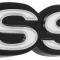 OER 1970-72 Chevy Nova, SS Rear Panel Emblem, with Hardware, GM Licensed 8702427