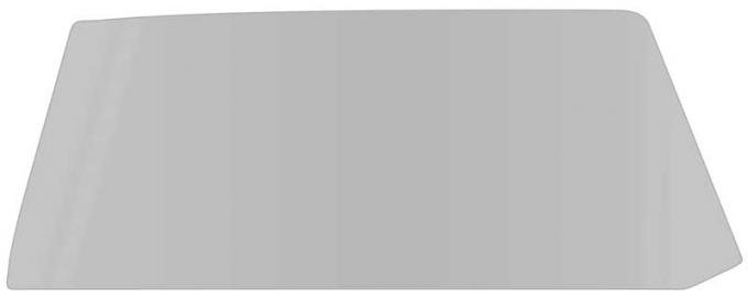OER 1966-67 Chevy II / Nova 2 Door Hardtop Front Door Glass Smoke Gray Tinted - LH Or RH NR702Y