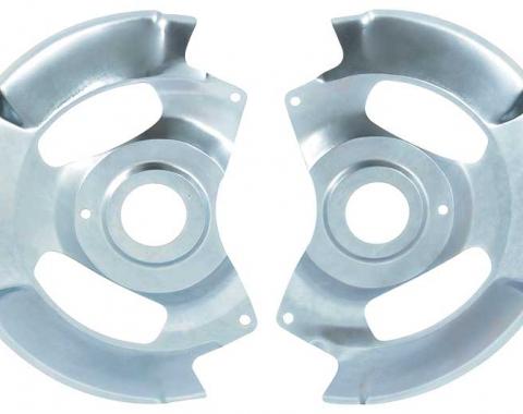Redline Restomotive® 1969-1990 GM Car Front Disc Brake Backing Plates