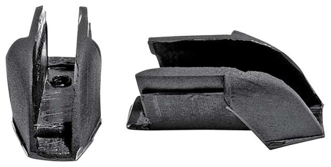 OER 1966-67 Chevy II Nova, Upper Vent Window Rubber Bumpers, Hardtop, Pair 153957