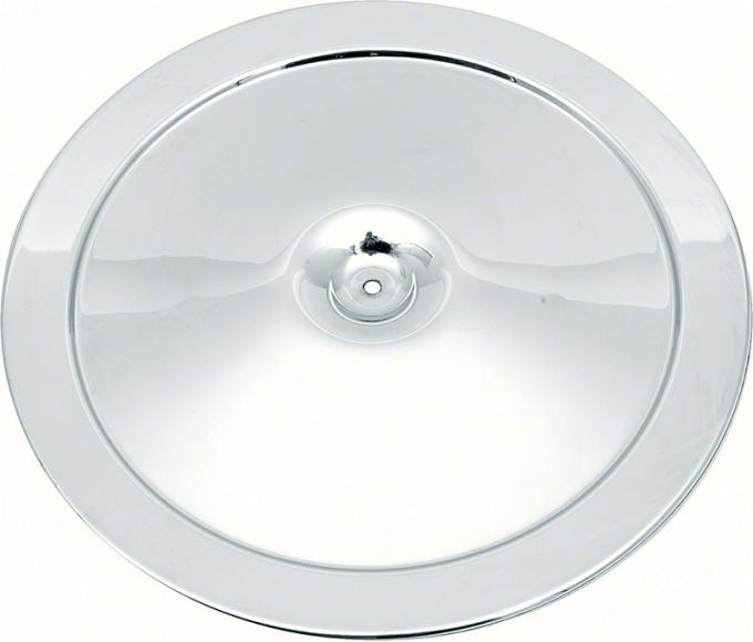 OER 14" Open Element Chrome Air Cleaner Lid with Curved Imprint 6421833