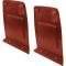 OER 1971-78 Camaro, Firebird, 1973-79 Nova, X-Body, 1971-80 H-Body, Bucket Seat Back Panels, Pair, Red K7102