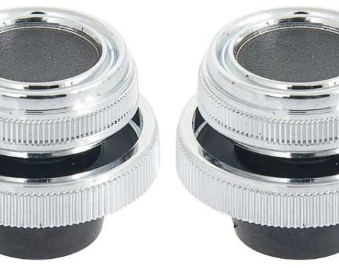 OER 1975-79 Nova, Ventura, Omega, Skylark, Dash AM Radio Knob Set, 4 Piece Set R1049