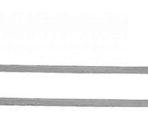 OER 1976-81 Camaro / Firebird, 76-79 Nova Stainless Steel Fuel Tank Mounting Straps FT1103B