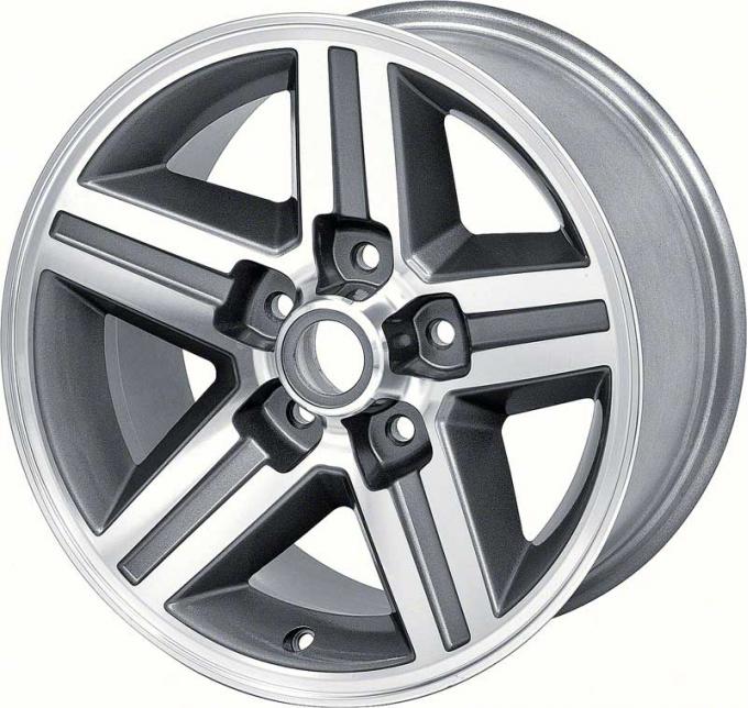 OER 16" x 8" Rear IROC-Z Style Aluminum Wheel 5 x 4-3/4" Bolt Pattern 5-1/8" Backspace - Each 14089082