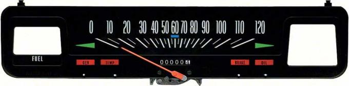 OER 1969-74 Nova Speedometer Without Console Gauges 6496615