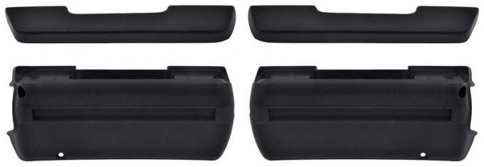 OER 1968-74 Chevy II / Nova Various GM Models Arm Rest Base And Pad Set - OE Style *R4820