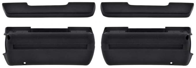 OER 1968-74 Chevy II / Nova Various GM Models Arm Rest Base And Pad Set - OE Style *R4820