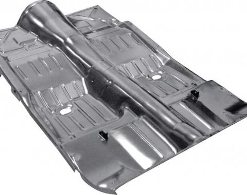 OER 1968-74 Chevy II, Nova, X-Body, Complete Floor Pan Assembly, Auto Trans, EDP Coated 14627