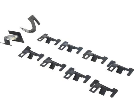 1975-79 Nova/X-Body, Windshield Molding Clip Set, Lower, 10 Pieces