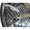 Headlamp Sealed Beam Set, 12 Volt, High / Low, 7" Round, With Power Beam Logo, Pair