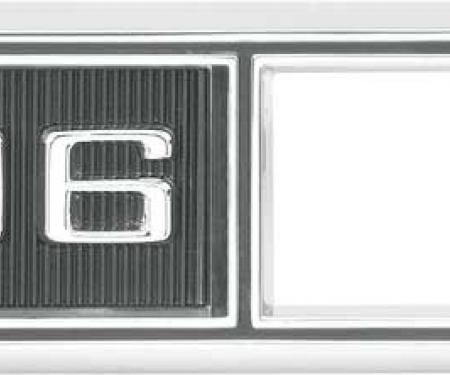 OER 1968-69 Impala, Bel Air, Caprice, Nova, "396" Front Side Marker Bezels, Pair CM4523