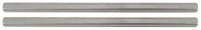 OER 1968 Rear Arm Rest Base Moldings, Stainless Steel, 8-1/2" Length, Pair K831