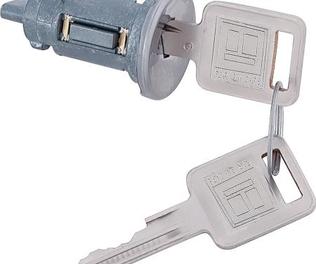 OER 1966-67 GM Car, 1967-72 GM Truck, Ignition Lock Cylinder, With Pre-Coded Generic Keys 695450