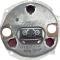 OER 1963-64 Chevy II, Nova, Dash Fuel Gauge, with Temp, Gen, Oil Lights, GM Licensed 5644638