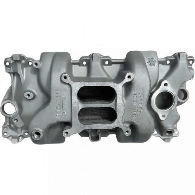 LT1 Hi-Performance Aluminum Intake Manifold, Dual Plane, Small Block, Features Winters Snowflake Logo and GM Casting Number