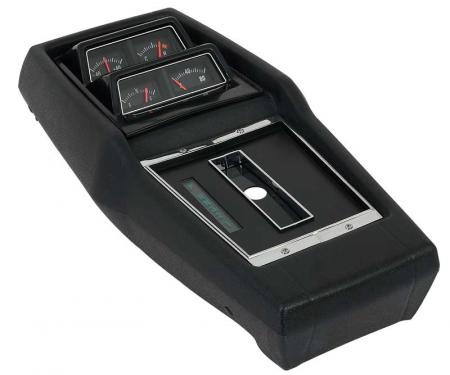 OER 1968-72 Chevy II Nova, Console Assembly, AT Turbo, with Console Gauges, Pre-Assembled R687204