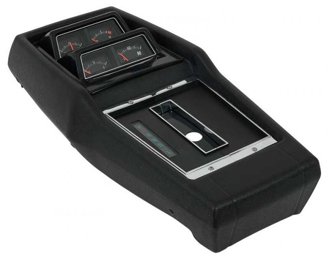 OER 1968-72 Chevy II Nova, Console Assembly, AT, Powerglide, with Console Gauges R687202