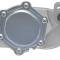 1955-72 Chevrolet, Water Pump, Small Block V8, Short Style, Cast Aluminum, Natural Finish